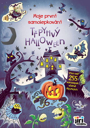 JIRI MODELS Moje první samolepkování 255+ Halloween