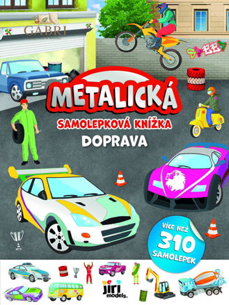 JIRI MODELS Metalická samolepková knížka Doprava