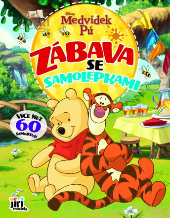 JIRI MODELS Zábava se samolepkami Medvídek Pú