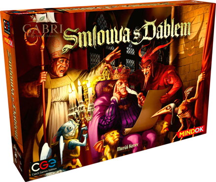 MINDOK HRA Smlouva s ďáblem *SPOLEČENSKÉ HRY*