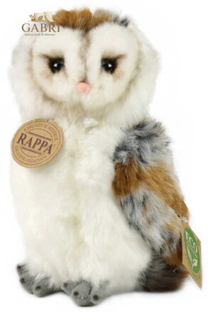 PLYŠ Pták Sova Pálená 17cm Eco-Friendly *PLYŠOVÉ HRAČKY*