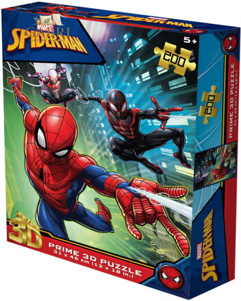 PUZZLE Prime 3D Spiderman 31x46cm 200 dílků holografické