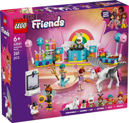 LEGO FRIENDS Kostýmová párty s jednorožcem a vílou 42661 STAVEBNICE