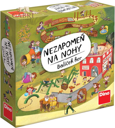 DINO Hra Nezapomeň na nohy *SPOLEČENSKÉ HRY*