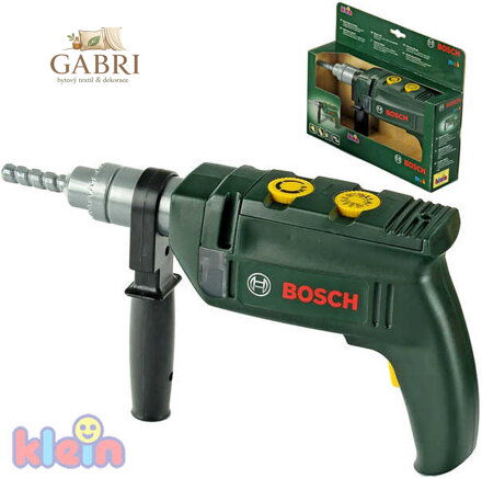 KLEIN Vrtačka dětská Bosch na baterie Světlo Zvuk plast