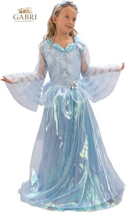KARNEVAL Šaty Princezna vel. M (120-130cm) 5-9 let KOSTÝM