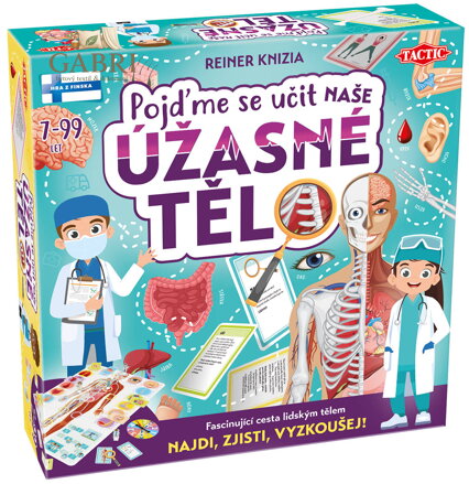 ASMODEE Hra Pojďme se učit: Naše úžasné tělo *SPOLEČENSKÉ HRY*