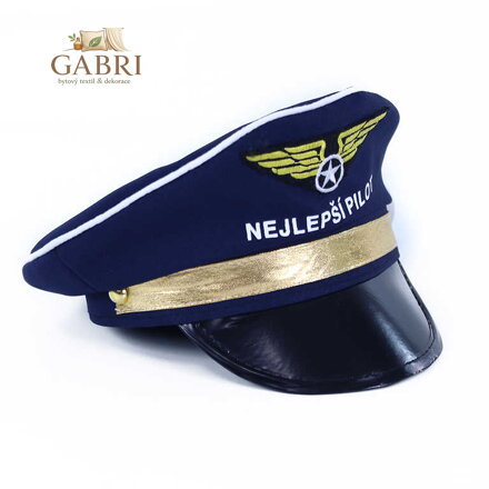 KARNEVAL Čepice nejlepší pilot *KARNEVALOVÝ DOPLNĚK*