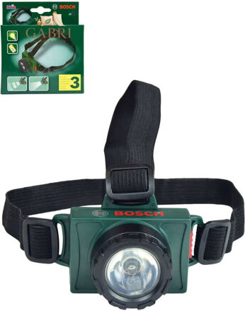 KLEIN Bosch dětská svítilna na hlavu čelovka na baterie Světlo