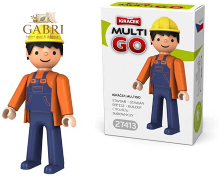 EFKO IGRÁČEK MultiGO Stavbař Figurka v krabičce