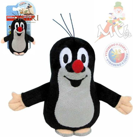 MORAVSKÁ ÚSTŘEDNA Krtek 12cm  *PLYŠOVÉ HRAČKY*