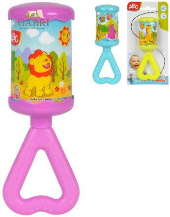 SIMBA Chrastítko dětské Kling - Klang 3 barvy na kartě baby