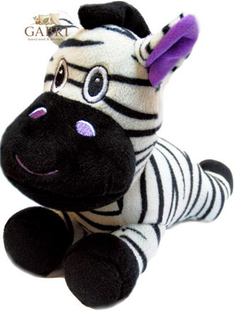 PLYŠ Zebra ležící 20cm PLYŠOVÉ HRAČKY
