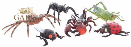 Zvířátko hmyz velký 16cm gumový 6 druhů