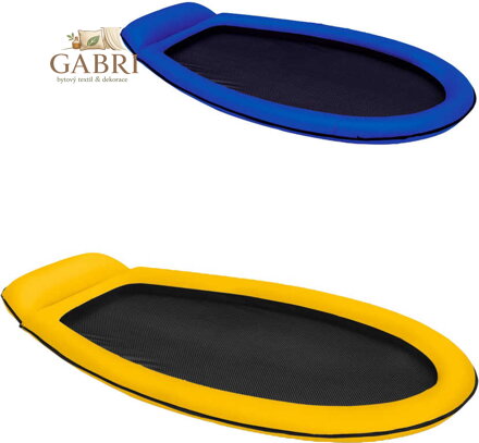 INTEX Lehátko nafukovací se síťkou 178x94cm matrace na vodu 2 barvy 58836