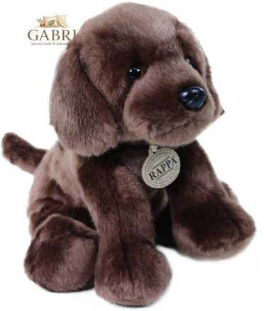 PLYŠ Pes Labrador 26cm hnědý Eco-Friendly exkluzivní *PLYŠOVÉ HRAČKY*