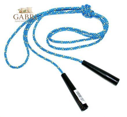 Švihadlo dětské 3 m Na skákání Plastová rukojeť 4 barvy