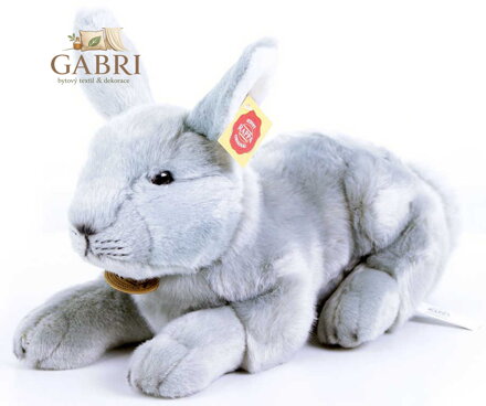 PLYŠ Králík 33cm ležící *PLYŠOVÉ HRAČKY*