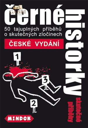 MINDOK HRA Černé historky - SKUTEČNÉ PŘÍBĚHY *SPOLEČENSKÉ HRY*