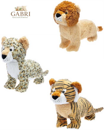 PLYŠ Zvířátko safari 50cm různé druhy *PLYŠOVÉ HRAČKY*