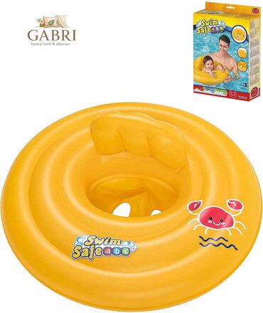BESTWAY Sedátko baby do vody kruh kříž 69cm pro miminko 32096
