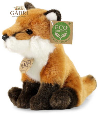 PLYŠ Liška sedící 18cm Eco-Friendly *PLYŠOVÉ HRAČKY*