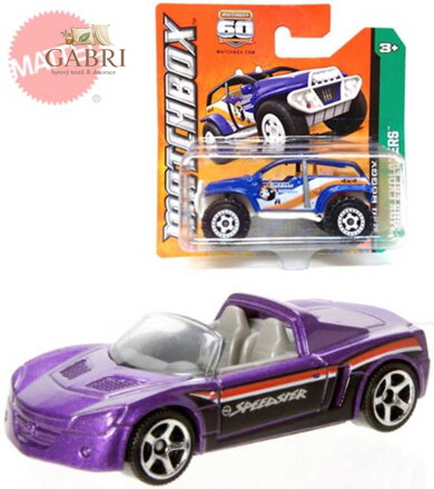 MATTEL Matchbox Auto kovové angličák různé druhy na kartě