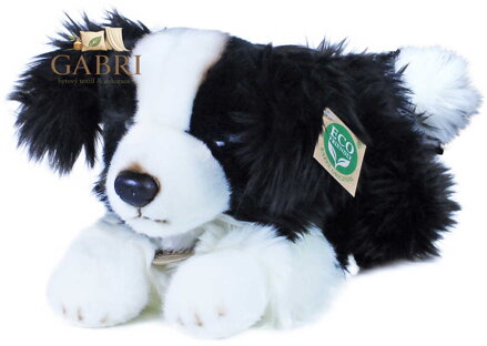 PLYŠ Pes Border kolie 30cm Eco-Friendly *PLYŠOVÉ HRAČKY*