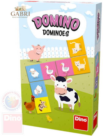 DINO Domino zvířátka *SPOLEČENSKÉ HRY*