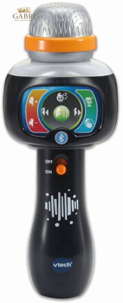 VTECH Mikrofon karaoke 15 písniček bluetooth na baterie Světlo Zvuk CZ