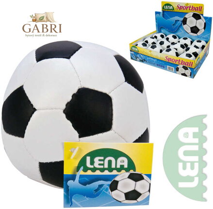 LENA Soft míček fotbalový měkký kopačák 11cm