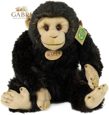 PLYŠ Šimpanz 27cm opice Eco-Friendly *PLYŠOVÉ HRAČKY*