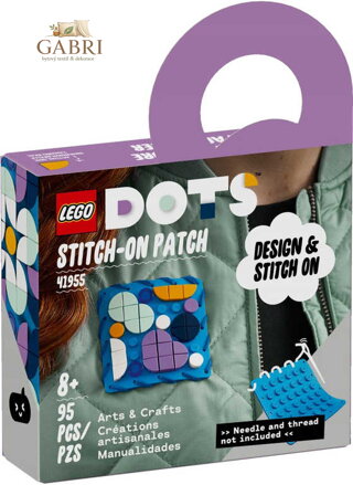 LEGO DOTS Ozdobná nášivka na oblečení 41955 STAVEBNICE