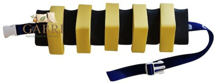 MATUŠKA-DENA Pás plavecký 100cm žluto-černý Včelka