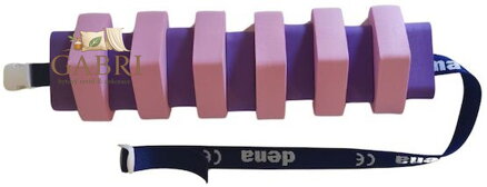 MATUŠKA-DENA Pás plavecký 130cm růžovo-fialový