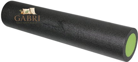 MERCO Válec masážní 90x15cm fitness roller pěnový černo-žlutý