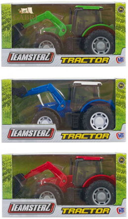 Teamsterz traktor s čelním nakladačem 3 barvy v krabičce