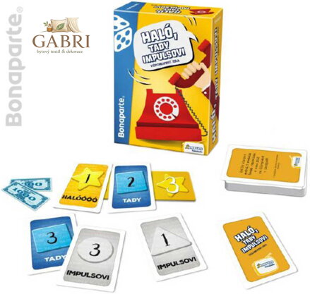 BONAPARTE Hra vědomostní Haló tady Impulsovi *SPOLEČENSKÉ HRY*