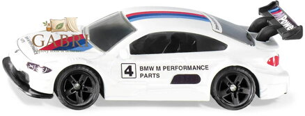 SIKU Blister auto BMW M4 Racing 2016 závodní vůz model kov 1581