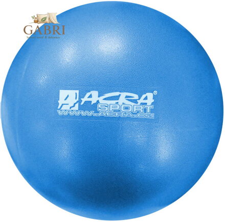 ACRA Míč overball 200mm modrý fitness gymball rehabilitační do 120kg