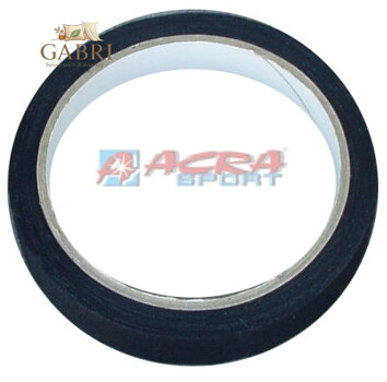 ACRA Sportpáska textilní 2cm x 10m černá barva