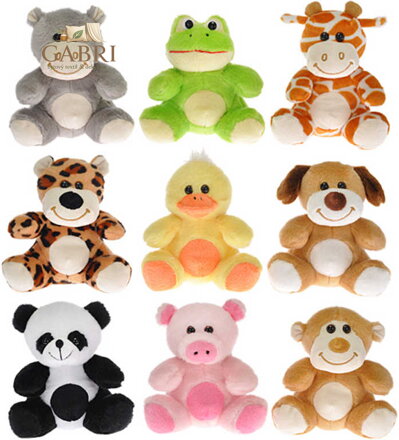 PLYŠ Zvířátko 15cm 9 druhů *PLYŠOVÉ HRAČKY*