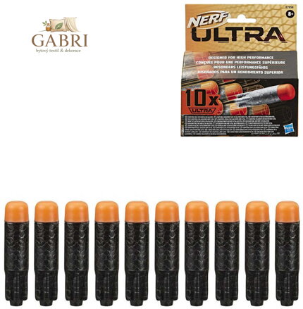 HASBRO NERF Ultra náhradní náboje soft pěnové set šipky 10ks