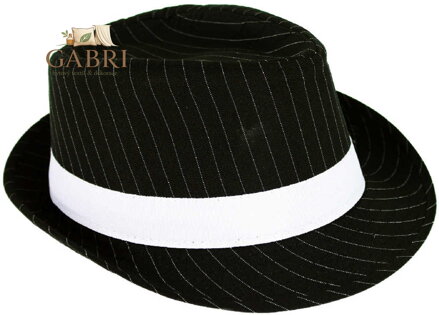 KARNEVAL Klobouk mafián dospělý *KARNEVALOVÝ DOPLNĚK*