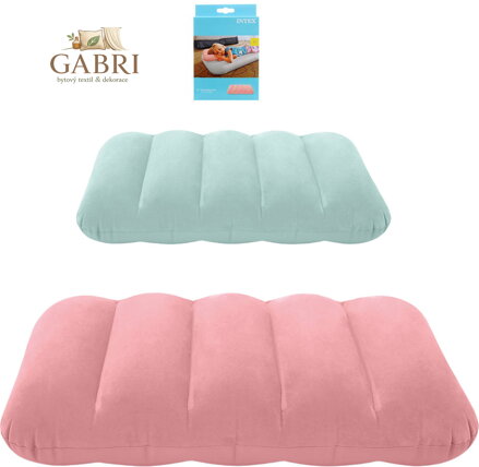 INTEX  Polštář nafukovací Kidz relaxační pastelový 2 barvy 68676