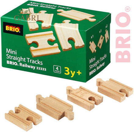 OLYMPTOY BRIO Koleje mini rovne,spojky