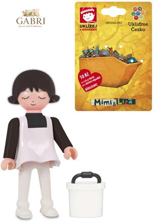 EFKO IGRÁČEK Mimi a kyblík Uklízej s Igráčkem na kartě