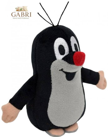 MORAVSKÁ ÚSTŘEDNA Krtek (Krteček) stojící 12cm *PLYŠOVÉ HRAČKY*