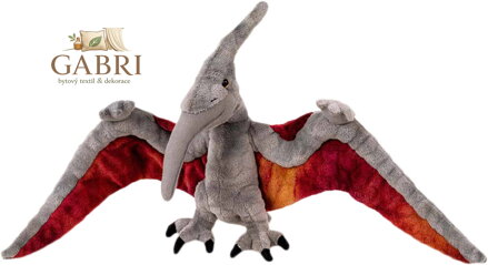 PLYŠ Pteranodon šedivý 65cm *PLYŠOVÉ HRAČKY*