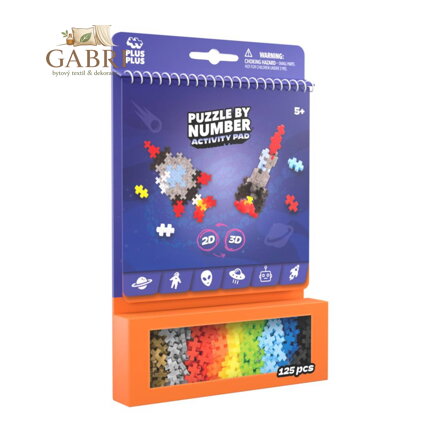 STAVEBNICE Plus-Plus Vesmír 6motivů 2D i 3D tedy 12v1